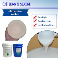 Wide Bubble Times Foam Silicone Rubber for Breast Forms